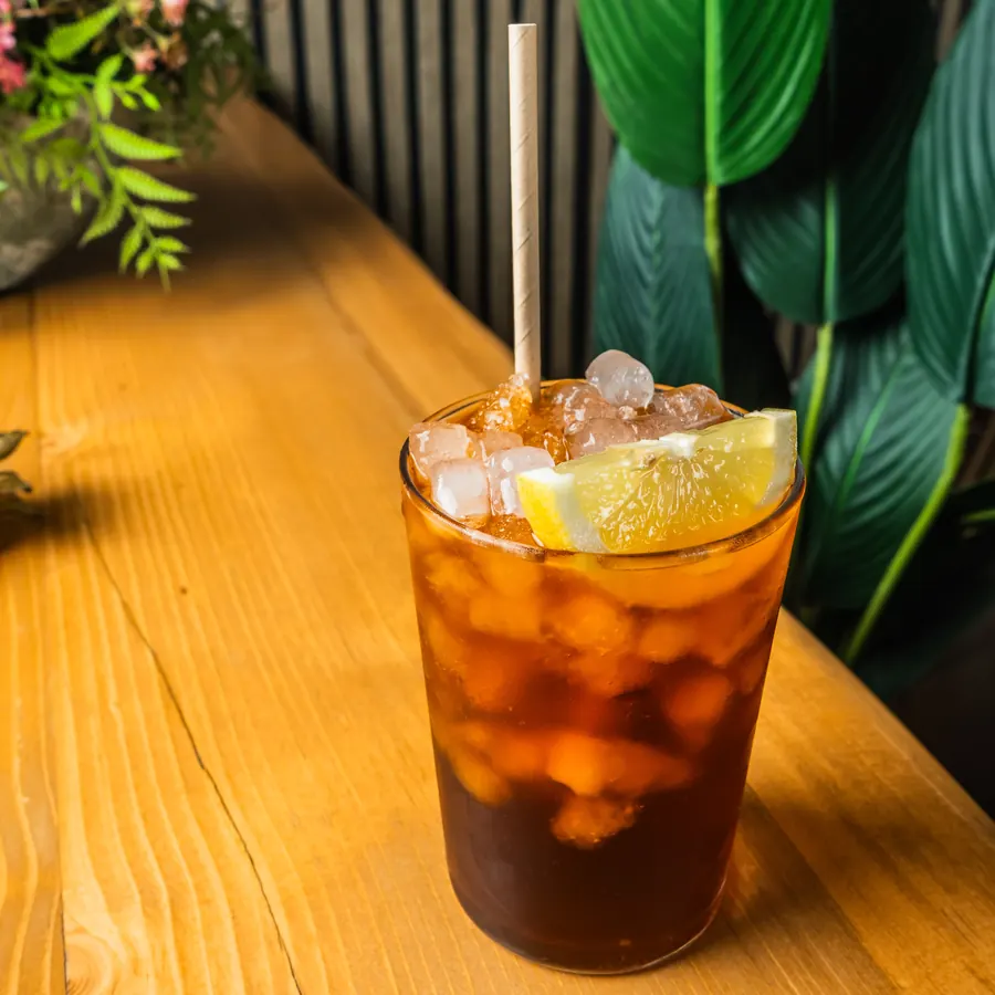 Thai Iced Tea con Limón